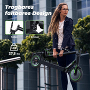 Patinete eléctrico homologado para la vía pública, 8,5 pulgadas, 30 km de autonomía máxima, aplicación, pantalla LED, carga máxima de 120 kg, patinete eléctrico plegable para adultos para el desplazamiento diario.