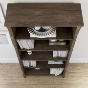 Librero alto de 5 estantes Salinas (juego de 2) de Bush Furniture