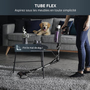 Rowenta X-Force Flex 9.60 Allergie Aspiradora escoba sin cable, filtración antialergénica, potente 100AW, ultraligera, autonomía 45min RH2038WO, negro/violeta