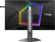 Monitor gaming AOC Agon Pro AG276FK FHD de 27", 520 Hz, 1 ms GtG, Adaptive Sync., compatible con G-Sync, HDR400 (2 x HDMI, 1 x DisplayPort 1.4, concentrador USB) Negro/Gris