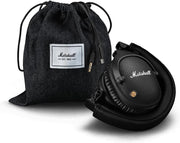 Auriculares inalámbricos Bluetooth Marshall Monitor II con cancelación activa de ruido híbrida, tipo diadema, 30 horas – Negro