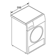 Secadora con bomba de calor Bosch Serie 6 WQG235DH0 de 8 kg, blanca, A+++, 2026