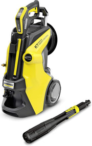 Limpiadora de alta presión Kärcher K 7 Premium Power Home, presión: 180 bares, caudal: 600 l/h, rendimiento de superficie: 60 m²/h, potencia: 3000 W, enrollador de mangueras, con pistola, boquilla turbo, lanza pulverizadora