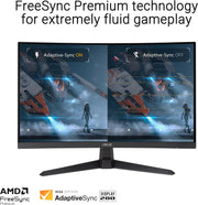 Monitor de juego ASUS TUF Gaming VG27VQM1B – 27 pulgadas Full HD, curvado, 280Hz, ELMB, tiempo de respuesta de 1ms, FreeSync Premium, 90% DCI-P3, DisplayWidget Center