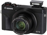Canon PowerShot G7 X Mark III Negra – Cámara digital compacta 4K con conectividad Wi-Fi (3637C001)