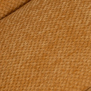 Sillón giratorio decorativo de chenilla con mechones amarillos