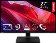 Lenovo L27qe - Monitor QHD de 27'' (IPS, 100 Hz, 4 ms, HDMI+DP, cable HDMI) - Negro