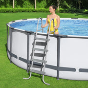 Piscina elevada redonda Bestway Steel Pro MAX con bomba y cobertor
