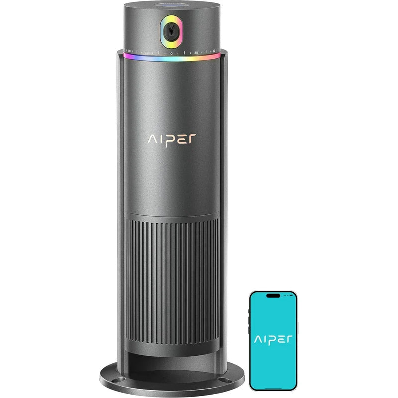 Sistema de riego inteligente multizona con control por aplicación y sensor de lluvia para céspedes de hasta 446 m², modelo WAW1