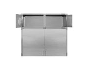 Juego de gabinetes de almacenamiento extra anchos de 2 piezas Seville Classics UltraHD, 60 x 24
