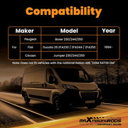 Kit de suspensión neumática maXpeedingrods + compresor para Fiat Ducato 230 244 250, para Citroën Jumper, para Peugeot