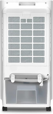 Refrigerador de aire portátil TROTEC PAE 31, climatizador 3 en 1, humidificador y ventilador, depósito de 6 l, capacidad de evaporación de 1,1 l/h, 3 niveles de ventilación, temporizador, modo nocturno