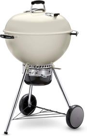 Barbacoa de carbón Weber Master-Touch, 56 cm, color marfil