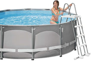 Escalera de seguridad Intex para piscina de 1,22 m con peldaños extraíbles