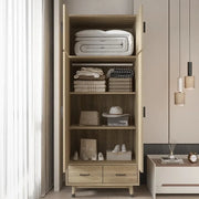 Armario de madera con 4 cajones