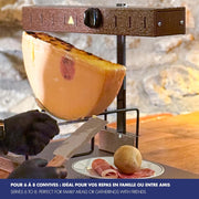 Aparato para Raclette Alpage® Signature Tradicional 6-10 personas – Rampa de calefacción ajustable – 230V – Louis Tellier – Para profesionales y familias