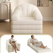 Yaheetech Sofá Cama Plegable 2 en 1 Silla Cama Plegable para Sala de Estar, Dormitorio