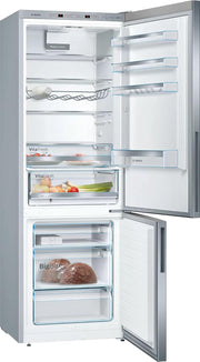 Frigorífico combi Bosch Serie 6 KGE49AICA Independiente 419 L C Acero inoxidable