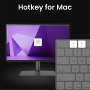 Monitor para diseño BenQ PD3225U de 32 pulgadas 4K para Mac, 3840x2160 UHD, IPS 2000:1, Thunderbolt 3, Display P3, DCI-P3, sRGB, Rec.709, HDR, Hotkey Puck G2, ICC Sync, KVM