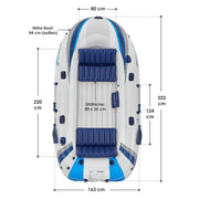 2025 Bote inflable con dos bancos - 3,22 m