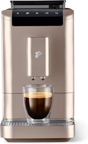 Cafetera superautomática Tchibo Esperto2 Caffè con función para 2 tazas para Caffè Crema y Espresso, Granite Black - INCLUYE set de degustación de café GRATIS