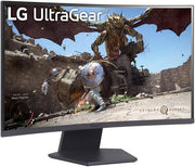 LG Ultragear™ 27GS60QC-B.AEU Monitor Gaming 27" - Panel VA resolución QHD (2560x1440), 1ms 180Hz, HDR 10, sRGB 99% (CIE1931), AMD FreeSync, inclinable, ajustable en altura