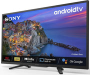 BRAVIA KD32W804 - Smart TV de 32 pulgadas HD Ready (Alto Rango Dinámico HDR, Android TV) Negro, Modelo 2022