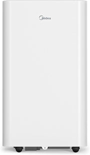 Aire acondicionado portátil Midea Silent Cool 26 Pro WF, 9000 BTU 2,6 kW, refrigeración, ventilación y deshumidificación, tamaño de habitación hasta 88 m³ (33 m²), control por APP/Alexa/Google Home/IFTTT, aire acondicionado móvil con tubo de escape