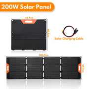 Panel solar plegable Sonnewelt de 200W