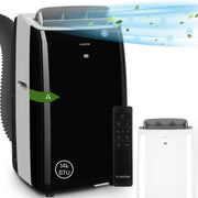 KLARSTEIN Grandbreeze Pro 14K – Aire acondicionado portátil, deshumidificador, ventilador, 3 velocidades, 14000 BTU/1,65 kW, habitación: 42 a 68 m², flujo: 460 m³/h, eficiencia energética A – Blanco