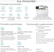Impresora multifunción láser a color HP Color LaserJet Pro MFP 3302fdwg, fax, impresión automática a doble cara, pantalla táctil, Wi-Fi, Ethernet, USB, HP Wolf Pro Security