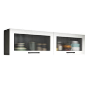 Alacenas de pared para cocina, de madera blanca
