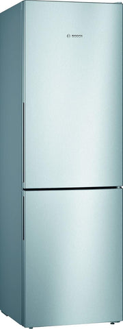 Frigorífico combi Bosch KGN36NWEA Serie 2, 186 x 60 cm, 215 L de refrigeración y 87 L de congelación, NoFrost: nunca más tendrá que descongelar, iluminación LED para una distribución uniforme de la luz