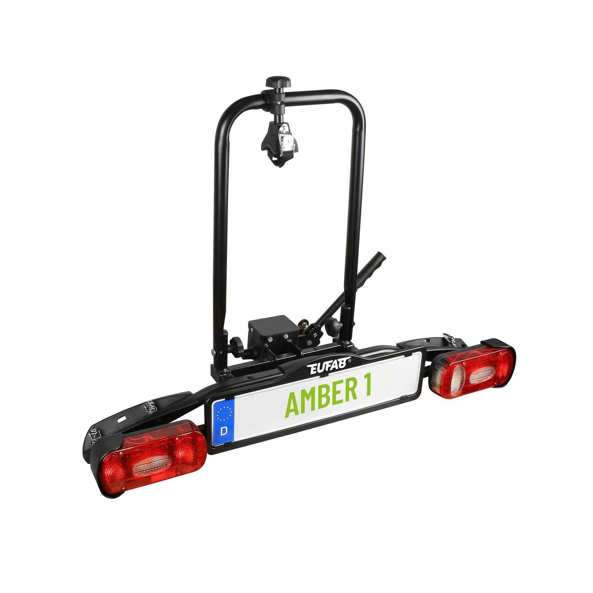 Portabicicletas Eufab amber1 para 1 bicicleta sobre enganche