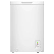 Congelador horizontal CHiQ 99 L, congelación rápida, LED, 54,5x47,6x83,5 cm, 39 dB, 4 estrellas, menos 24°C, blanco, clase energética E