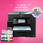 Impresora multifunción de inyección de tinta con depósito de tinta EcoTank ET-5850 DIN-A4 con Wi-Fi y fax