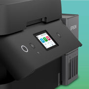 Impresora con depósito de tinta EcoTank ET-4950 | Para la oficina en casa | Wi-Fi y Ethernet | A4 | Impresión (dúplex), escaneado, copia y fax | Pantalla táctil de 6,1 cm | ADF | Incluye tinta para hasta 3 años