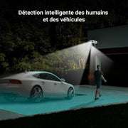 Cámara de vigilancia WiFi para exteriores EZVIZ de 8 MP (4 MP + 4 MP) con doble lente, cámara exterior 360°, visión nocturna a color, detección de personas/vehículos, audio bidireccional, resistente al agua, C90 Dual