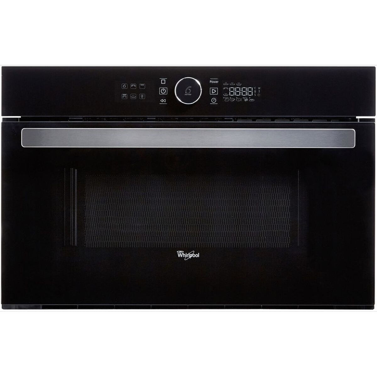 Microondas encastrable con grill Whirlpool 1000W - AMW 730/NB - Negro