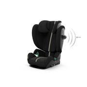 CYBEX Gold Silla de coche infantil Solution G i-Fix, para coches con y sin ISOFIX, desde aprox. 3 hasta 12 años (100 - 150 cm), desde aprox. 15 hasta 50 kg, Lava Grey