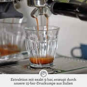 Cafetera Sage Barista Express con molinillo y espumador de leche, molienda automática, espuma de leche, negro