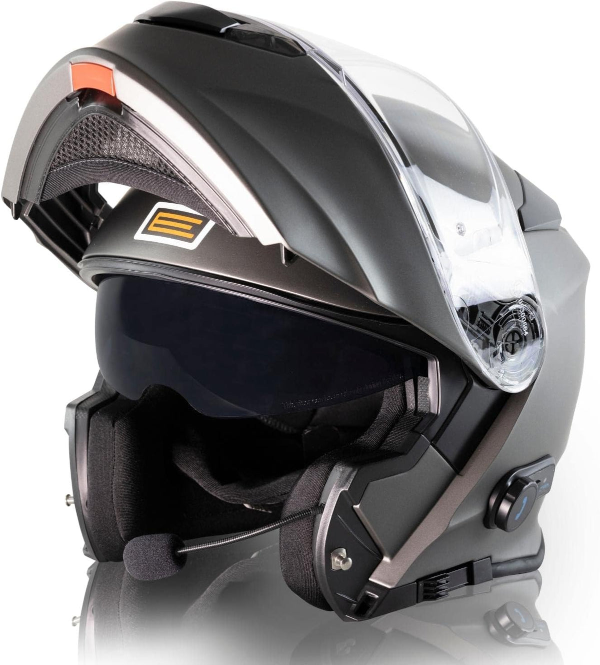 Casco de moto modular Bluetooth ORIGINE homologado ECE22-06, casco de moto integral con doble visera