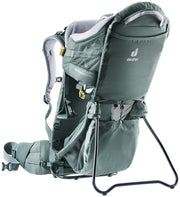 Mochila portabebés ligera deuter Kid Comfort Active, 12 L, azul verdoso