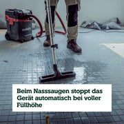 Aspirador universal metabo ASA 30 M PC, 1200 W, clase de polvo M, cable de 8 m, 30 l, manguera antiestática, limpieza de filtro, accesorios