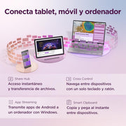 Tablet Lenovo IdeaTab Pro 12,7" 3K (MediaTek Dimensity 8300, 8 GB RAM, 256 GB UFS 4.0, 144 Hz, Wi-Fi 6E, Bluetooth 5.3, Android 14) Verde - con lápiz óptico