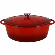 Menastyl Cocotte Ovalada 9L de Hierro Fundido Esmaltado