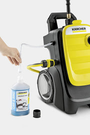 Limpiadora de alta presión Kärcher K 7 Premium Power Home, presión: 180 bares, caudal: 600 l/h, rendimiento de superficie: 60 m²/h, potencia: 3000 W, enrollador de mangueras, con pistola, boquilla turbo, lanza pulverizadora