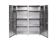 Juego de gabinetes de almacenamiento extra anchos de 2 piezas Seville Classics UltraHD, 60 x 24