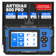 Dispositivo de diagnóstico OBD2 universal Topdon ArtiDiag600 Pro con 9 funciones de servicio