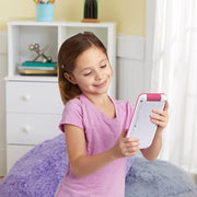 VTech - KidiCom Advance 3.0 Rosa, Dispositivo portátil para niños sin contrato y seguro – 6/12 años – Contenido en francés